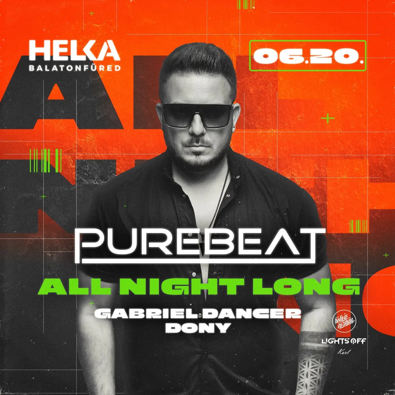 PUREBEAT #allnightlong • 06.20. • Helka Balatonfüred